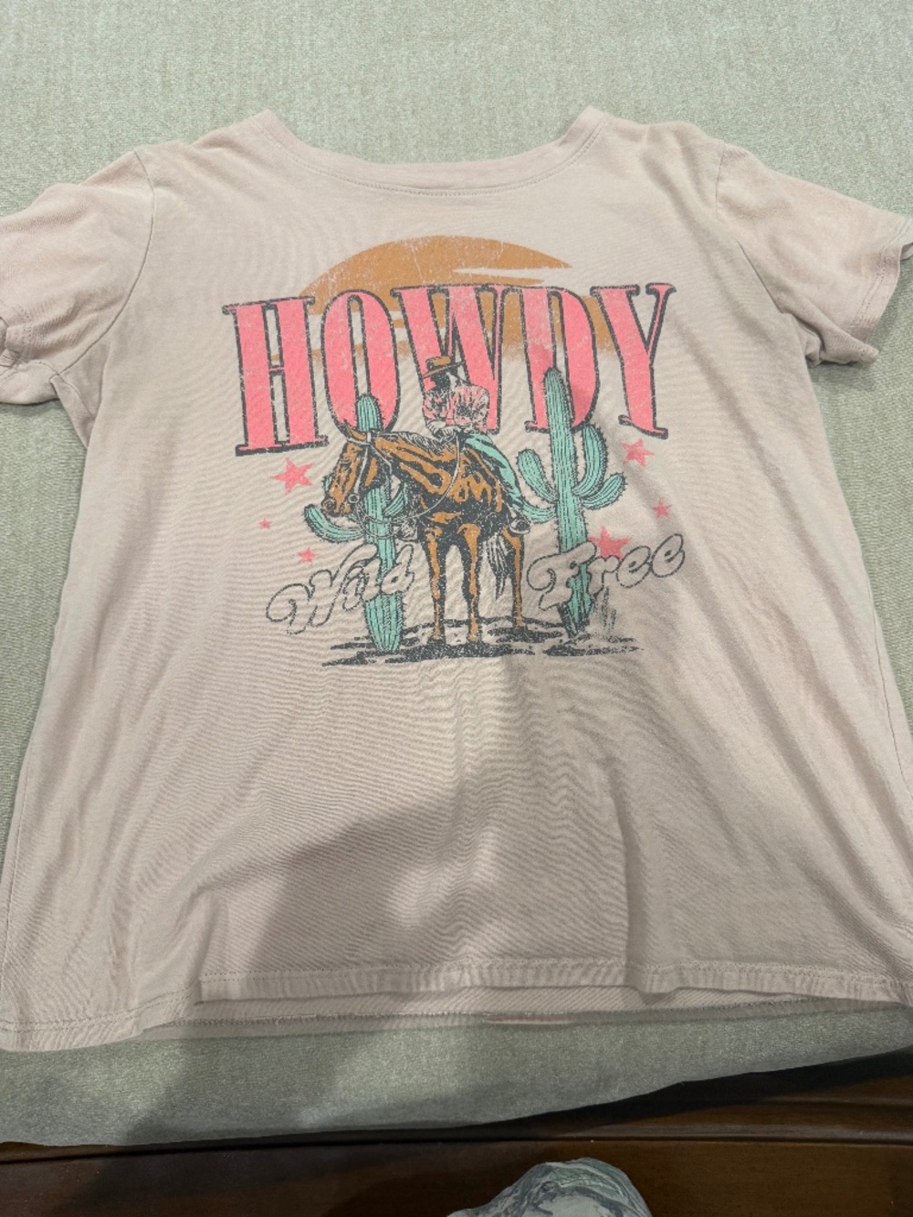 Cropped Howdy Tee